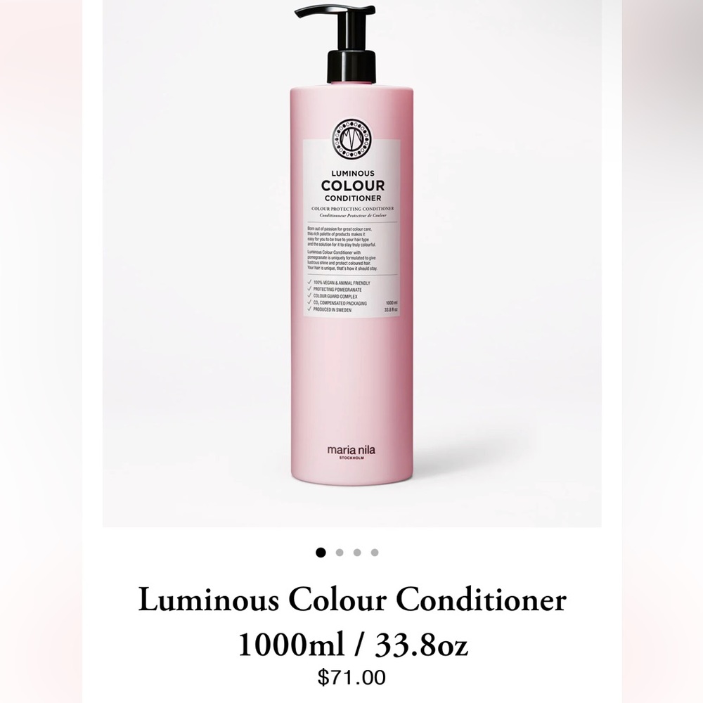 Luminous COLOUR Conditioner Maria Nila 33.8 FL OZ